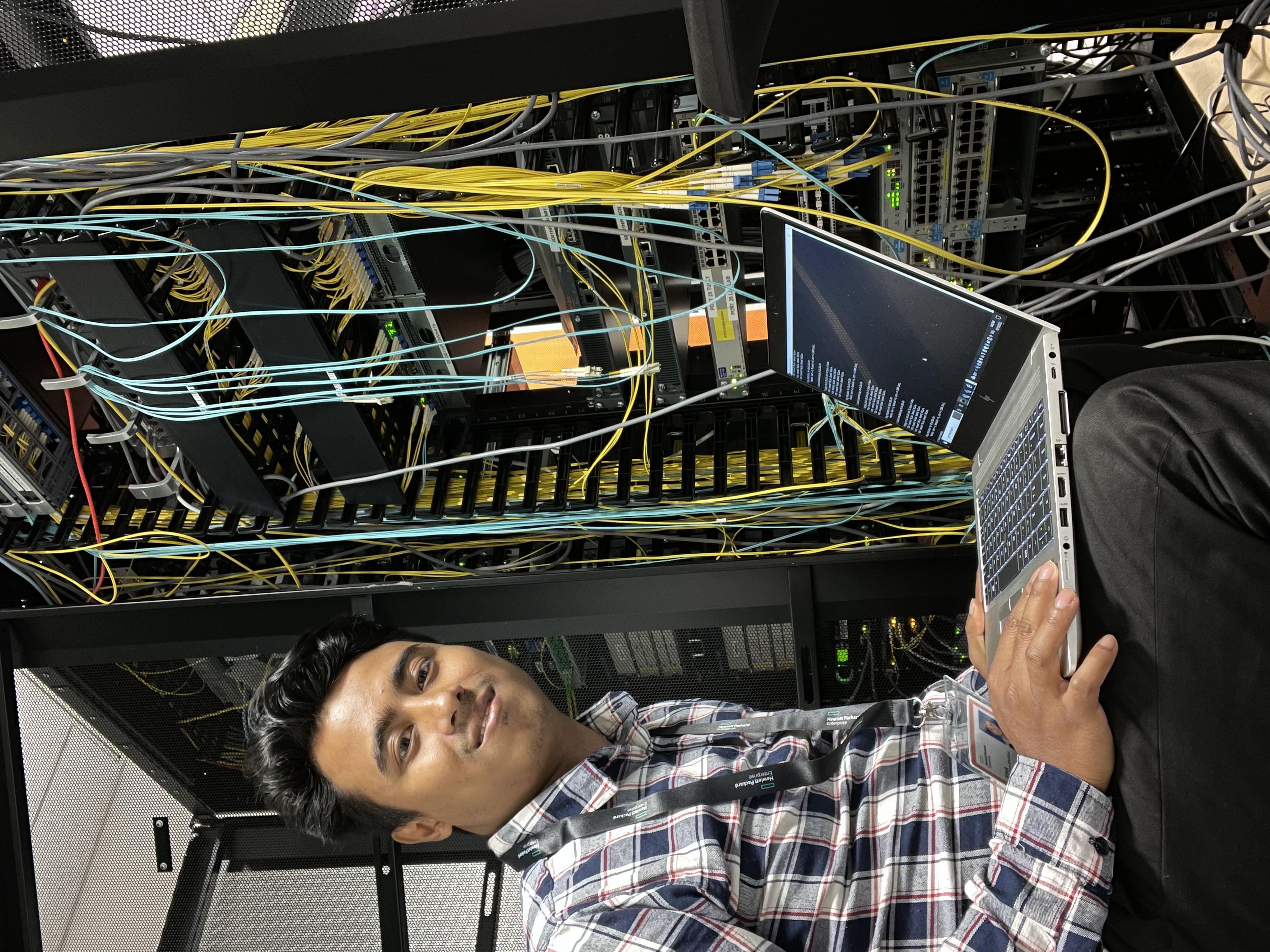 Server room work